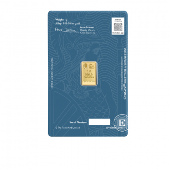 10 g lingot d'or - Britannia, The Royal Mint 999.9