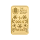 1 g Goldbarren - Christmas, The Royal Mint 999.9