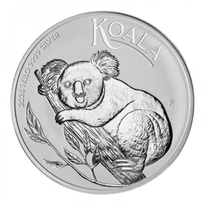 1 kg srebrna moneta Koala, Australia 2025