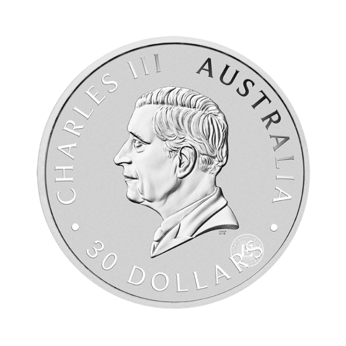 1 kg pièce d'argent Kookaburra, Australie 2026