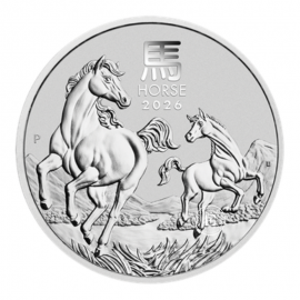 1 kg silver coin Lunar III - Year of the Horse, Australia 2026
