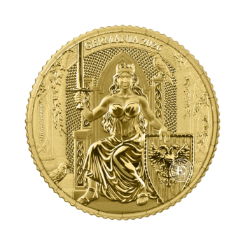 1/10 oz (3.11 g) auksinė moneta Germania, Lenkija 2026, 999.9
