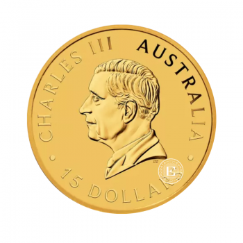 1/10 oz (3.11)  złota moneta Kangaroo, Australia 2024