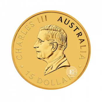 1/10 oz (3.11) auksinė moneta Kengūra, Australija 2024