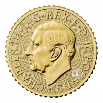 1/10 oz (3.11 g) auksinė moneta Britų liūtas ir Amerikos erelis, Didžioji Britanija 2025