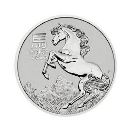 1/10 oz (3.11 g) platynowa moneta Lunar III - Year of the Horse, Australia 2026