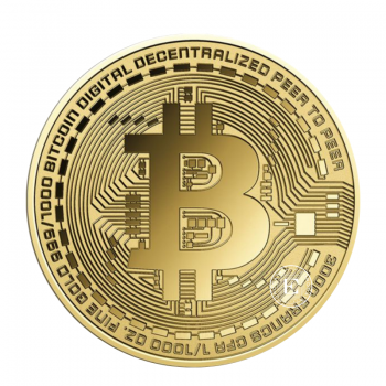 1/1000 oz auksinė moneta Bitcoin, Čadas