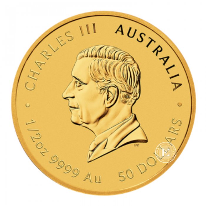 1/2 oz (15.55 g) pièce d'or Lunar III - Year of the Horse, Australie 2026