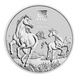1/2 oz (15.55 g) silver coin Lunar III - Year of the Horse, Australia 2026