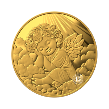 1 Dollar (1.24 g) goldmünze PROOF  Angel, Niue 2026