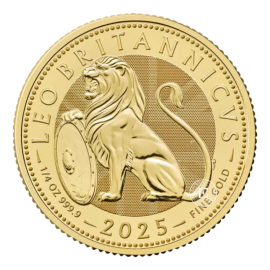 1/4 oz (7.78 g) auksinė moneta Britų liūtas, Didžioji Britanija 2025