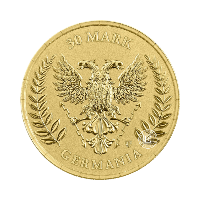 1/4 oz (7.78 g) złota moneta Germania, Polska 2026, 999.9