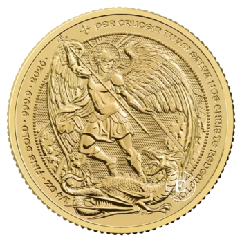 1/4 oz (7.78 g) auksinė moneta Angelas, Didžioji Britanija 2026