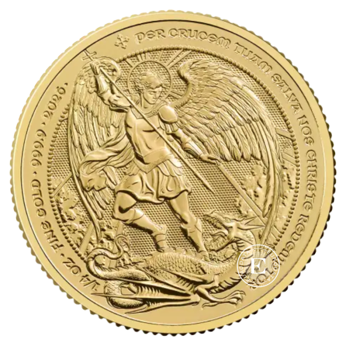 1/4 oz (7.78 g)  pièce d'or The Angel, Grande-Bretagne, 2026