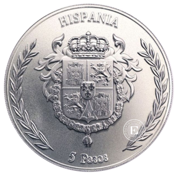1 oz (31.10 g) sidabrinė moneta Hispania, Niujė 2025