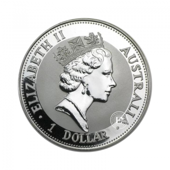 1 oz  (31.10 g) silver coin Kookaburra, Australia 1992