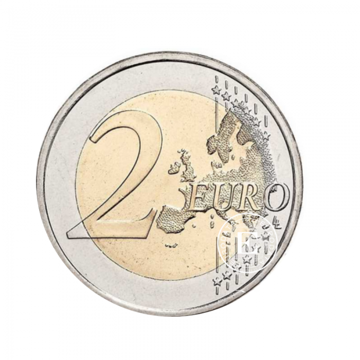 2 Eur coin 60th anniversary of the Italian Ministry of Health, Italy 2018