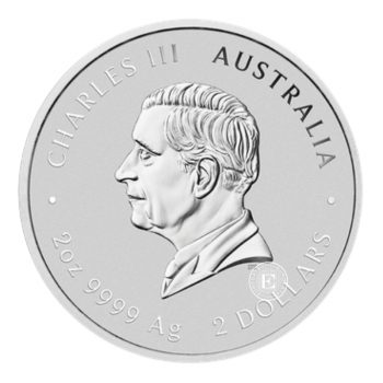 2 oz (62.20 g) sidabrinė moneta Lunar III - Arklio metai, Australija 2026