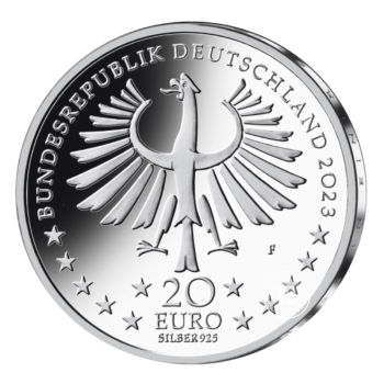 20 Eur (16.65 g) sidabrinė proginė moneta, Vokietija (atsitiktiniai metai)