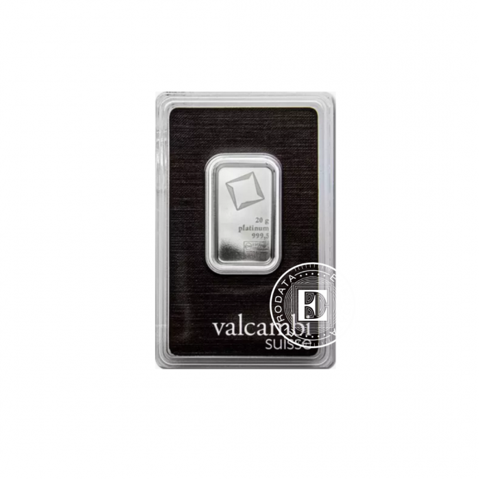 20 g platinum bar Valcambi 999.5