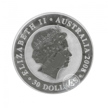 1 kg sidabrinė moneta Australijos Koala, Australija 2008