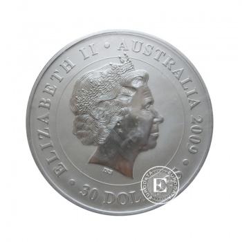 1 kg sidabrinė moneta  Australijos Koala, Australija 2009
