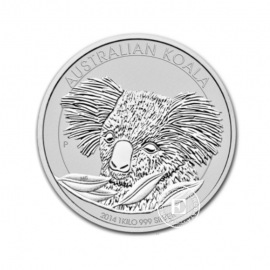 1 kg srebna moneta Koala, Australia 2014