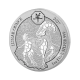 1 oz (31.10 g) silver coin Lunar - Goat, Rwanda 2027, 999