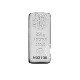 250 g sztabka srebra NADiR  999.9