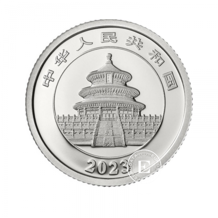 3 g platinum PROOF coin Panda, China 2023 (with certificate)