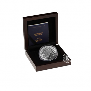 2 oz (62.20 g) sidabrinė moneta Kinų horoskopas - Drakonas, Niujė 2024 (su sertifikatu)