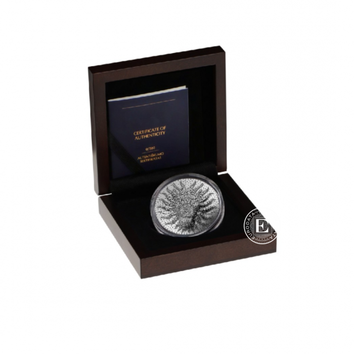 2 oz (62.20 g)  pièce d'argent Chinese Horoscope - Dragon, Niue 2024 (avec certificat)