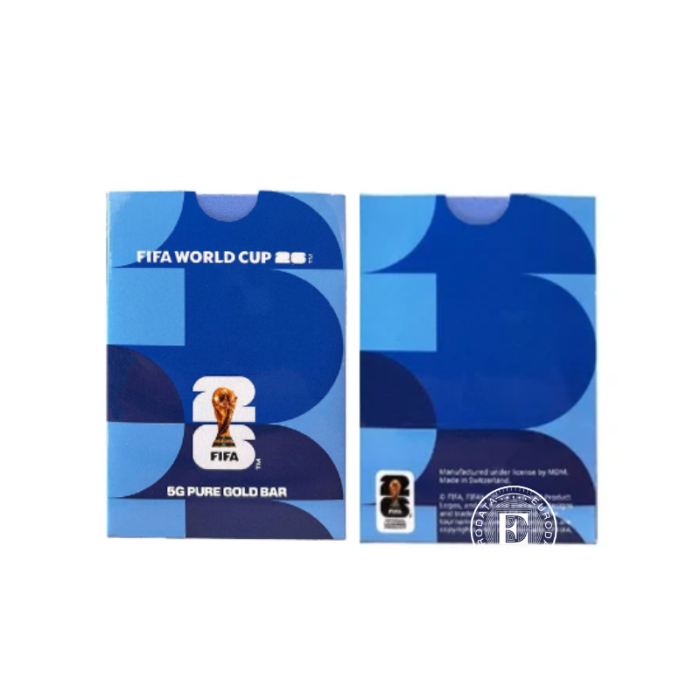 5 g gold bar  FIFA World Cup, PAMP 999.9