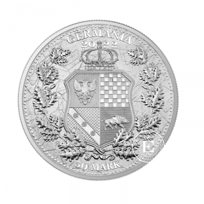 10 oz (311 g) silver coin Allegories - Polonia & Germania, Poland 2022