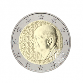 2 Eur moneta Dimitri Mitropoulos, Graikija 2016