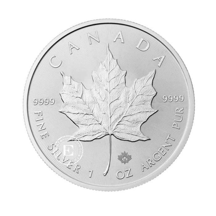 1 oz (31.10 g) Silbermünze Maple Leaf, Kanada (random year)