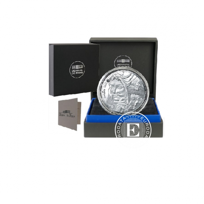 10 Eur (22.20 g) srebrna PROOF moneta Molière, Francja 2022 (z certyfikatem)