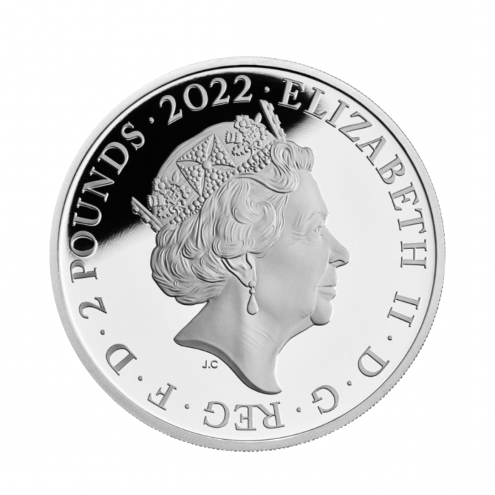 1 oz (31.10 g) silver PROOF coin City Views - Rome, Great Britain 2022