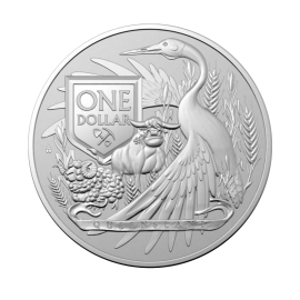 1 oz (31.10 g) srebrna moneta Australia's Coat Of Arms, Queensland, Australia 2023