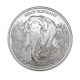 1 oz (31.10 g) sidabrinė moneta Azijos dramblys, Kambodža 2023