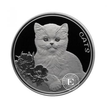 1 oz (31.10 g) silver coin Cats, Fiji 2022