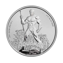 1 oz (31.10 g) srebrna moneta DC Comics Aquaman, Samoa 2023
