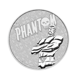 1 oz (31.10 g) silver coin The Phantom, Tuvalu 2022