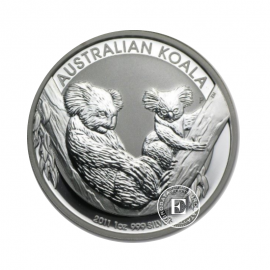 1 oz (31.10 g) pièce d'argent  Koala, Australie 2011