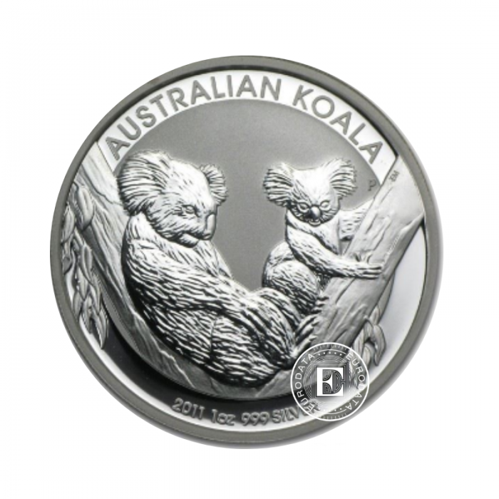 1 oz (31.10 g) silbermünze Koala, Australien 2011