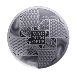 1 oz (31.10 g) srebrna moneta Magnum Opus, Niue 2023