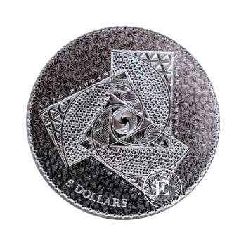 1 oz (31.10 g) sidabrinė moneta Magnum Opus, Tokelau 2022