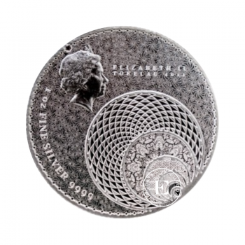 1 oz (31.10 g) sidabrinė moneta Magnum Opus, Tokelau 2022