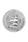1 oz (31.10 g) sidabrinė moneta Nautical Once - USS Constitution, Ruanda 2022