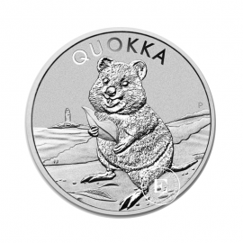 1 oz (31.10 g) silbermünze Quokka, Australia 2020